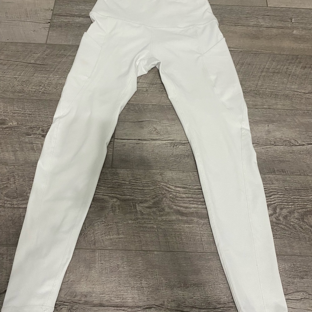 White leggings